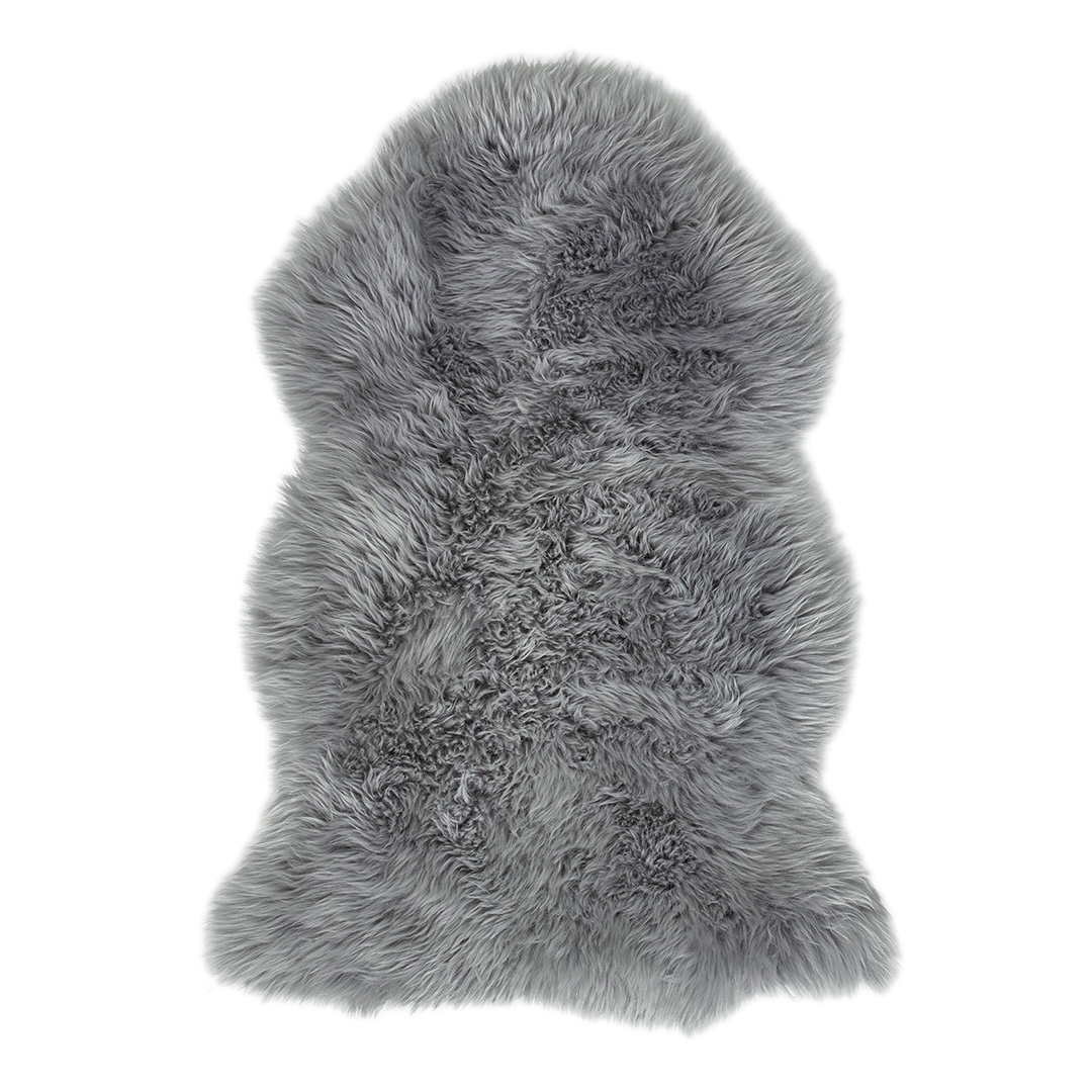 Tappeto PELLE MONTONE GREY – Un tocco di lusso naturale per il tuo ambiente - Immagine principale