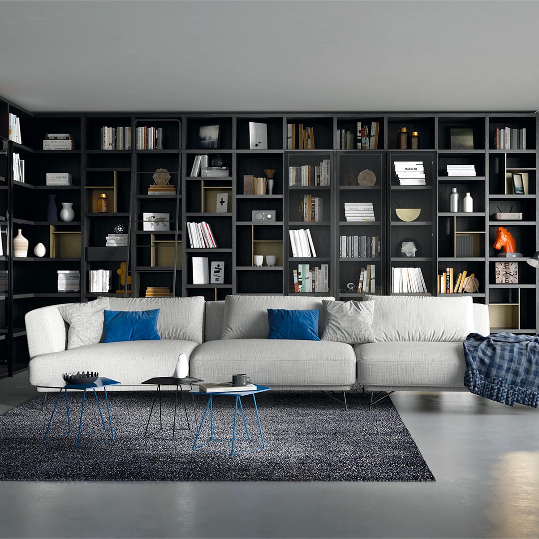 Tappeto AMALIA DARK GREY – Eleganza e Comfort per il Tuo Salotto Moderno