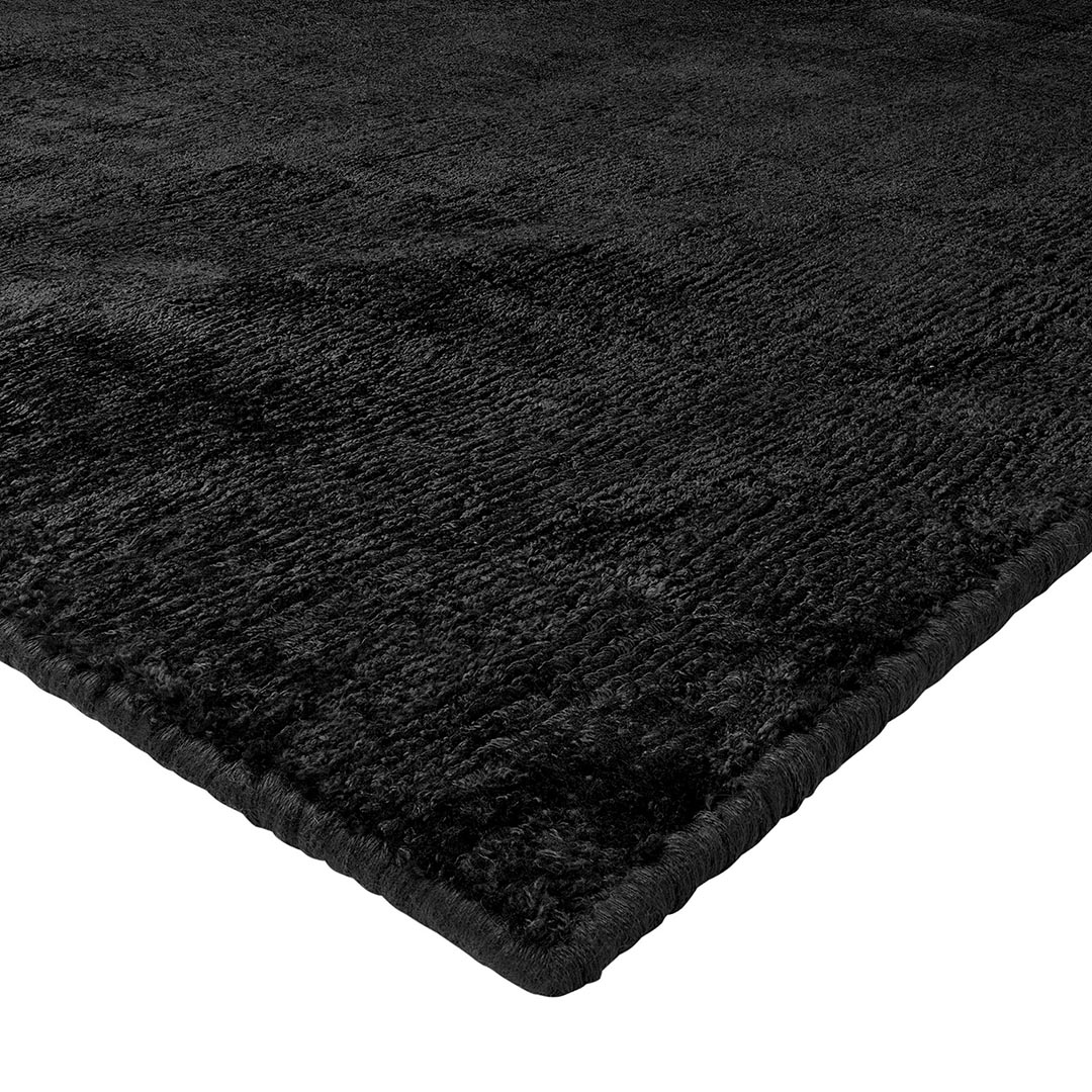 Tappeto Moderno TRENDY SHINY BLACK: Eleganza Assoluta per la Tua Casa