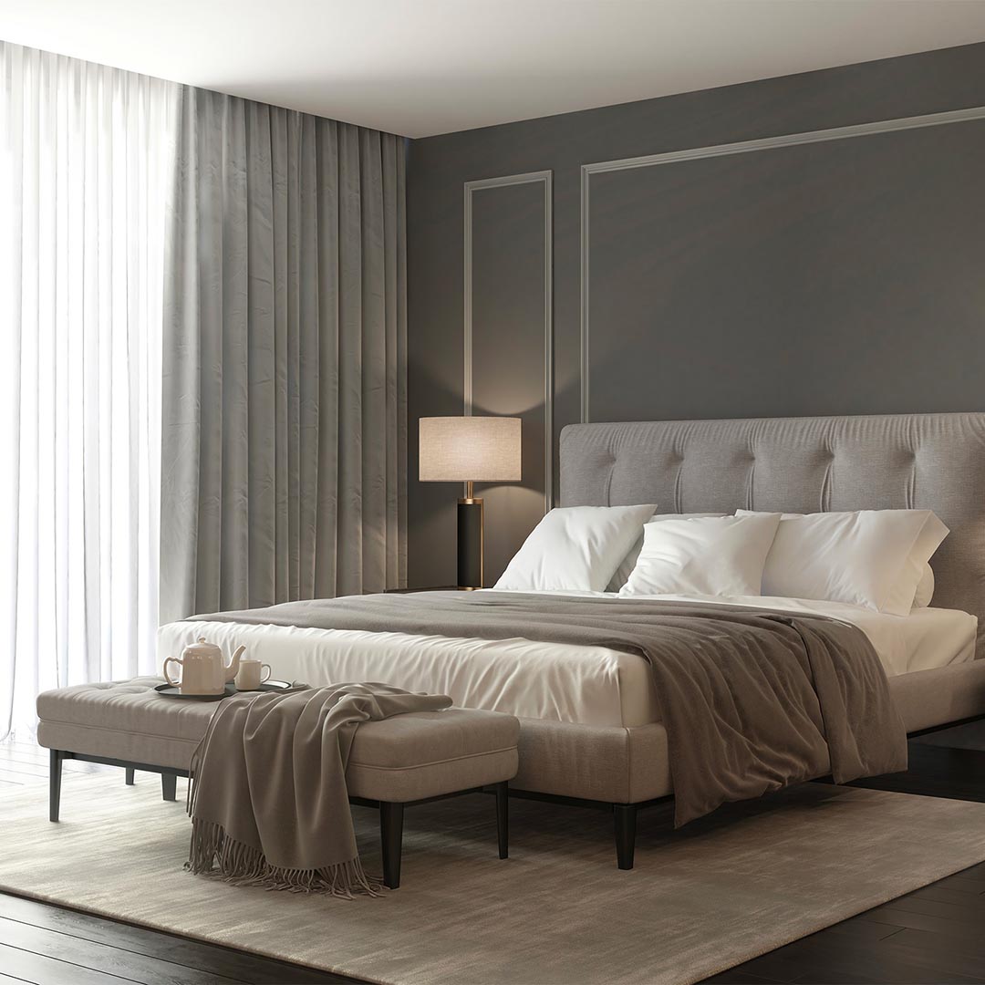 Tappeto Monocromatico EUCALYPTUS PLATINUM: Eleganza e Raffinatezza per la Tua Casa