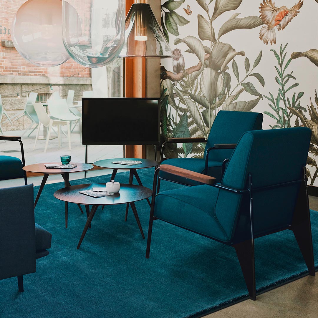 Tappeto Monocromatico EUCALYPTUS TROPICAL GREEN: Eleganza Naturale per i Tuoi Ambienti