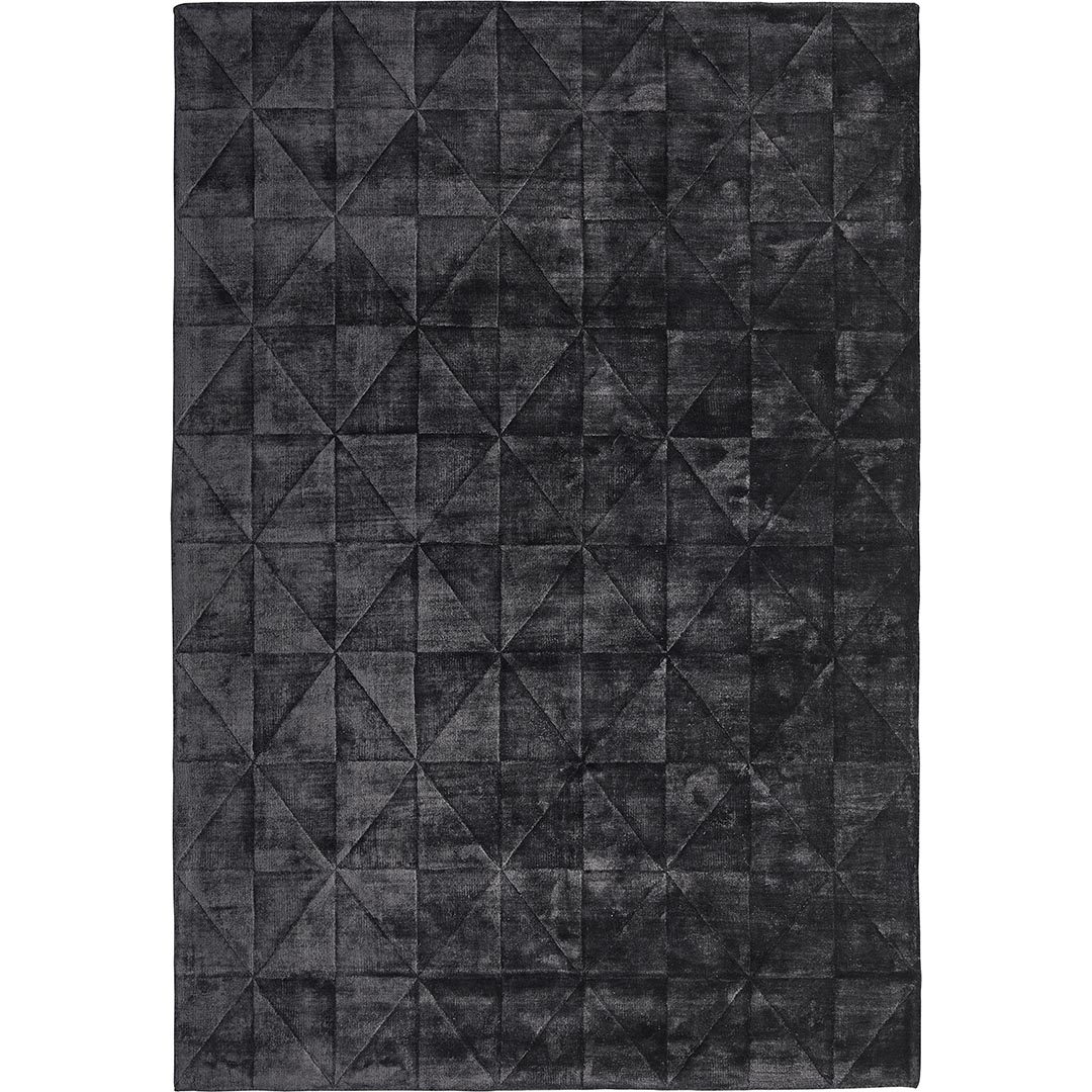 Tappeto CARAVAGGIO ANTHRACITE: Eleganza Contemporanea per il Salotto - Immagine principale