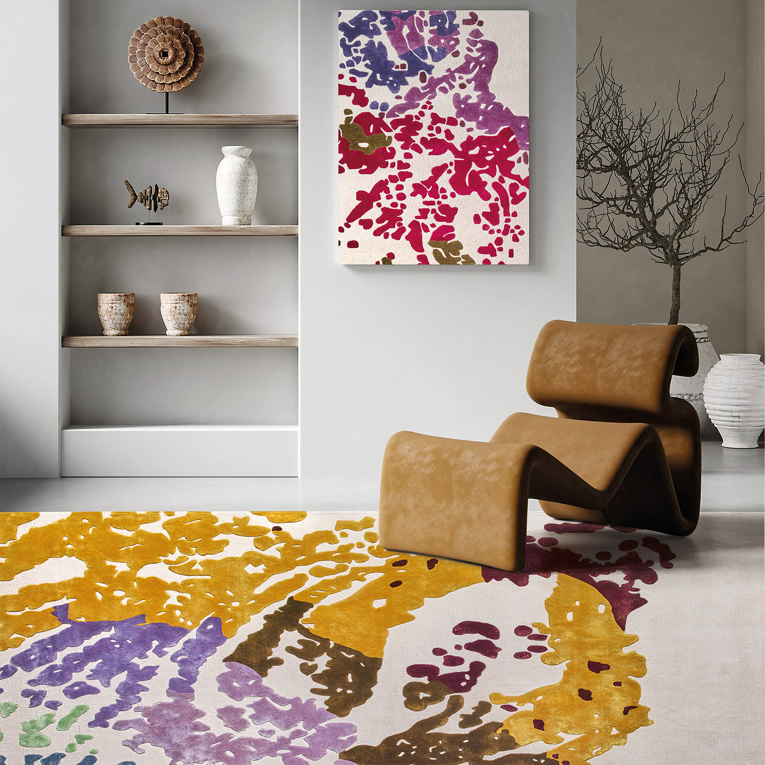 Tappeto CARNIVAL B: Creatività a Colori per Ambienti Ricchi di Personalità