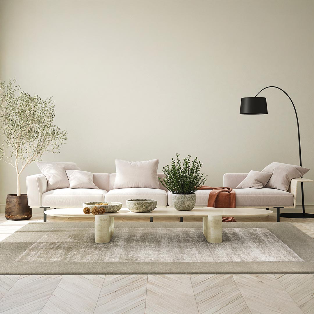 Tappeto BRIANNE VETIVER: Raffinata Eleganza per Camera da Letto e Salotto Moderno