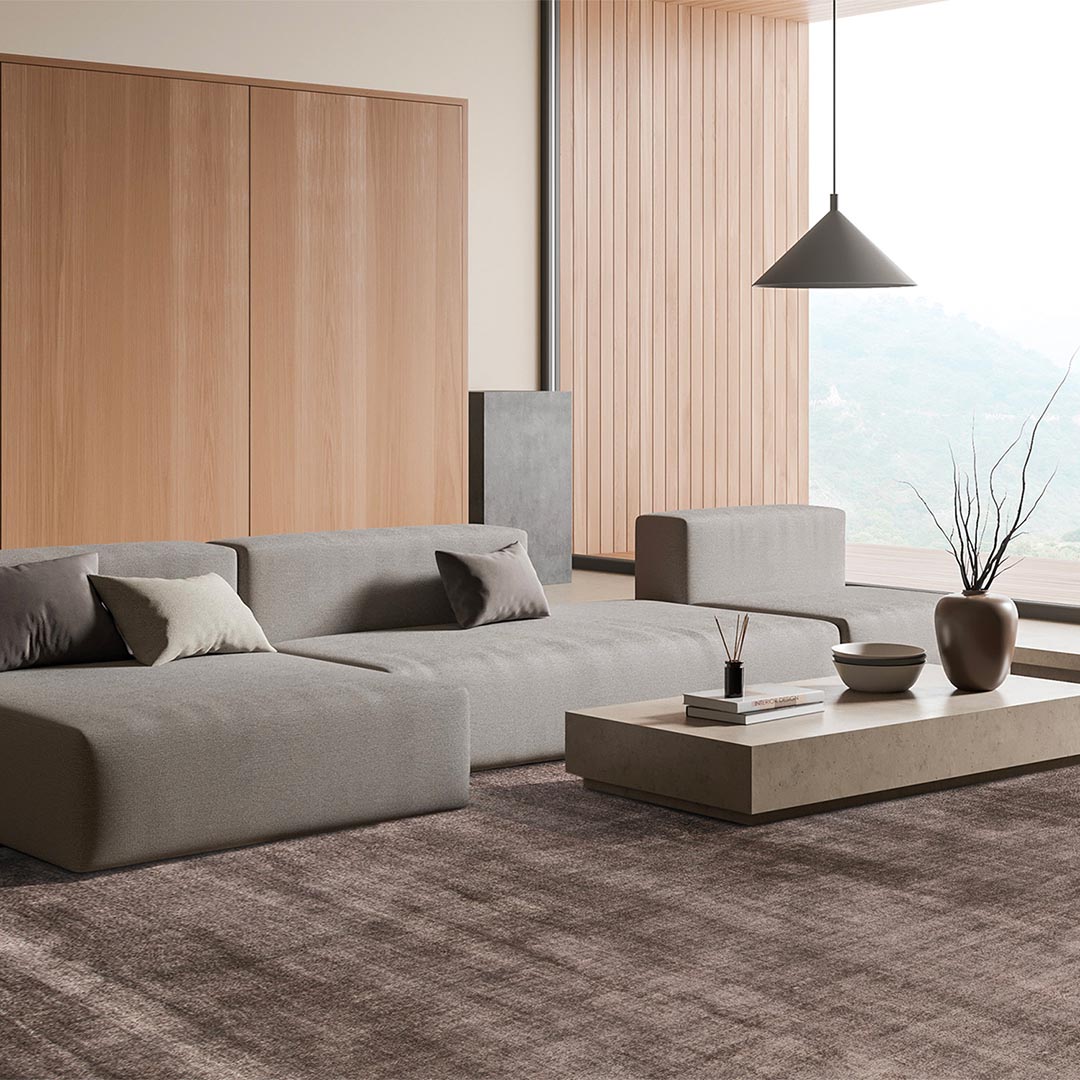 Tappeto LUCE TORTORA: Raffinatezza e Comfort per il Tuo Ambiente