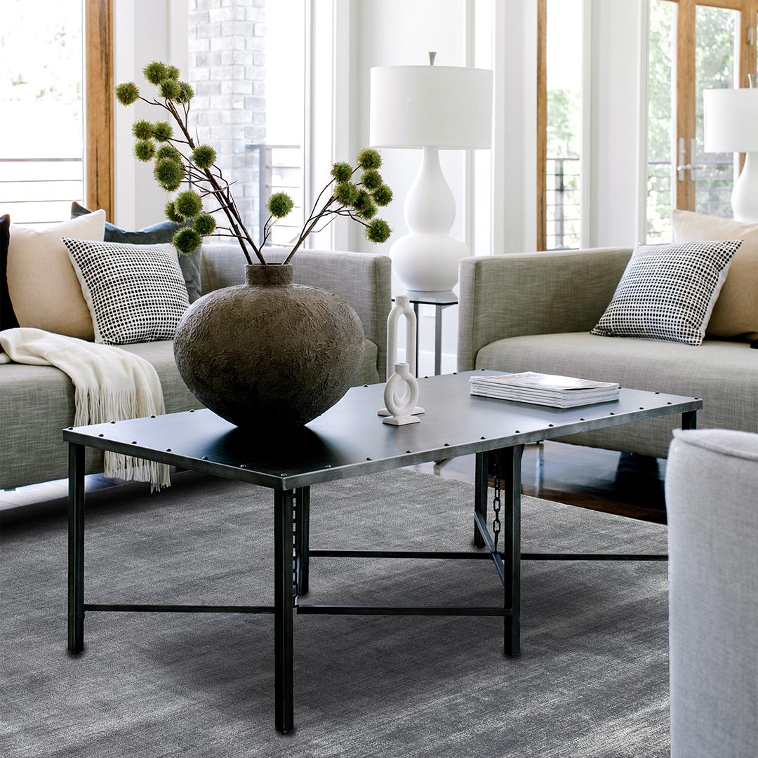 Tappeto LUCE GREY: Eleganza Semplice e Raffinata