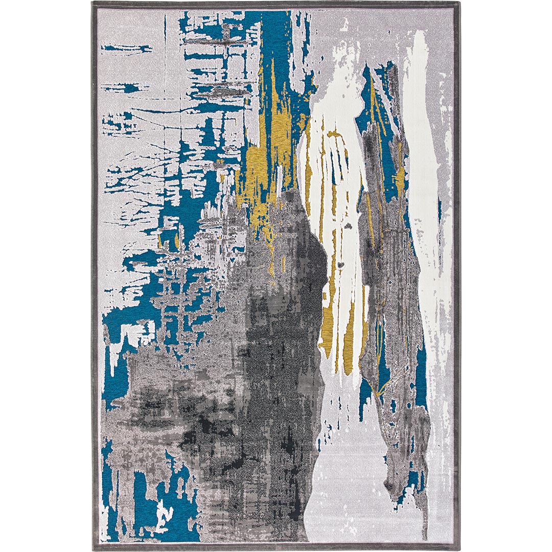Tappeto GABRIELLE 401X/Q13: Colori e Dinamismo per il Tuo Soggiorno - Immagine principale