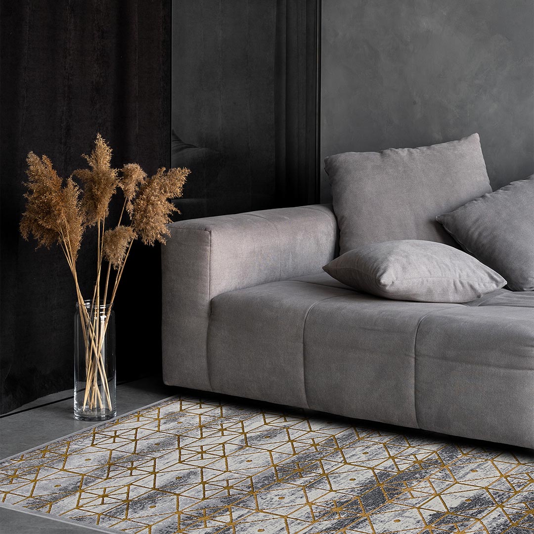Tappeto GABRIELLE 711Q/Q13: Geometria di Stile per il Tuo Soggiorno