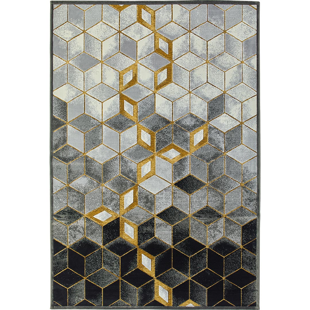 Tappeto GABRIELLE 755X/Q13: Geometria e Raffinatezza per il Tuo Spazio - Immagine principale