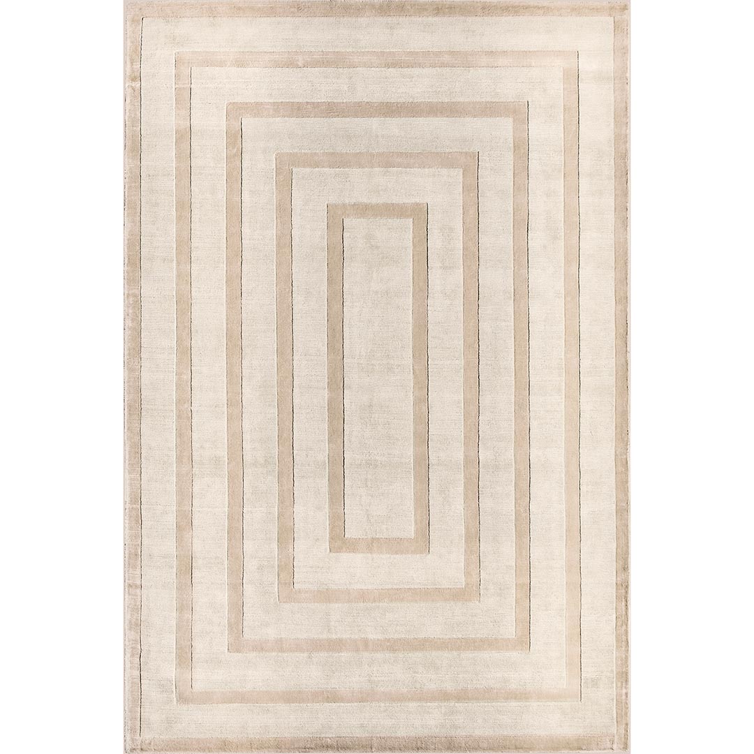 Tappeto DOMINUS DAINO: Eleganza Geometrica e Comfort per il Tuo Salotto - Immagine principale