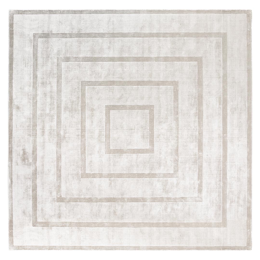 Tappeto DOMINUS VAPOR: Eleganza Geometrica per Salotti e Soggiorni Moderni - Immagine principale