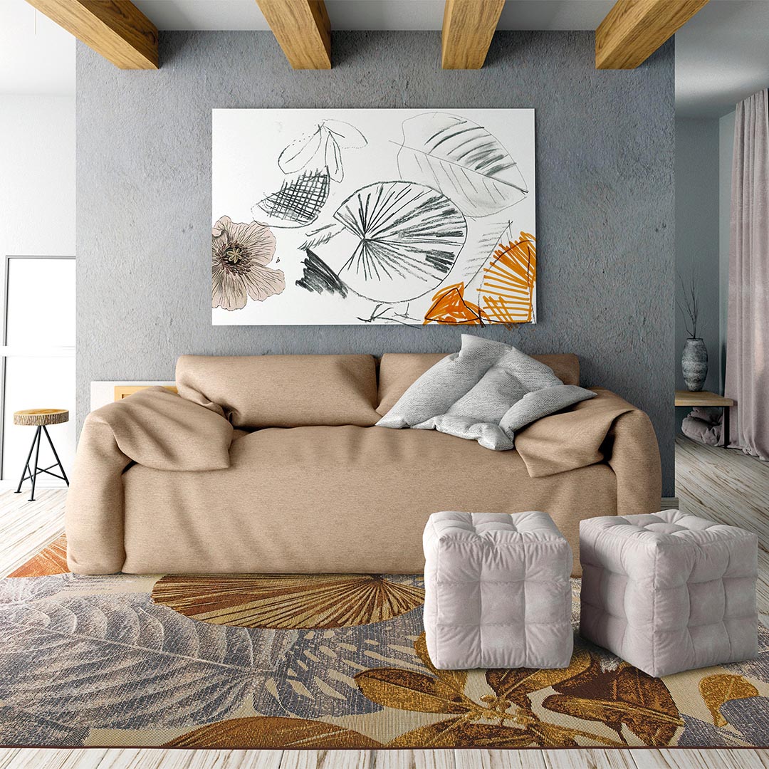 Tappeto AMAZZONIA 355X – Fascino tropicale per interni ed esterni