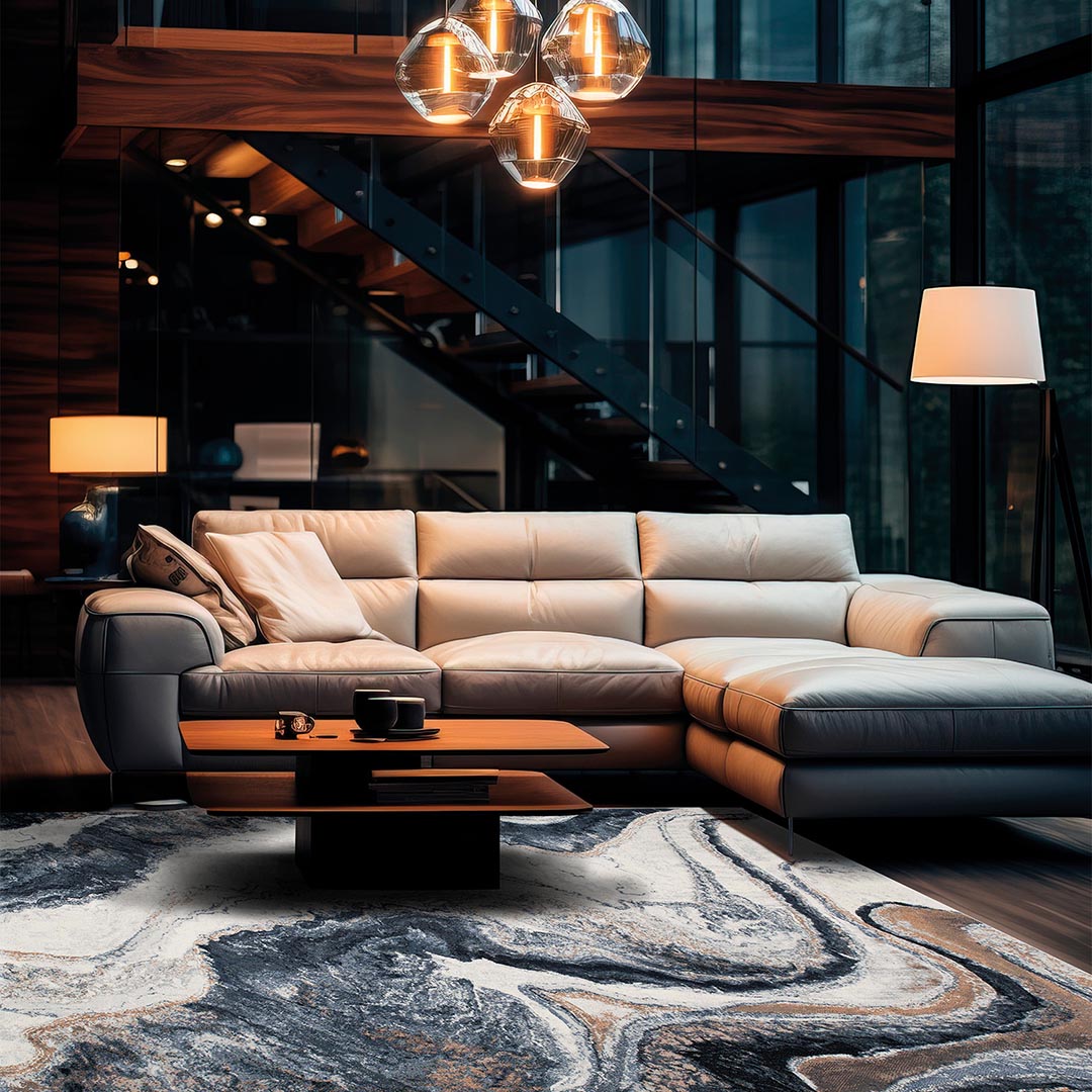 Tappeto LAGUNA 63618/8656: Stile e Qualità per il Tuo Salotto Moderno