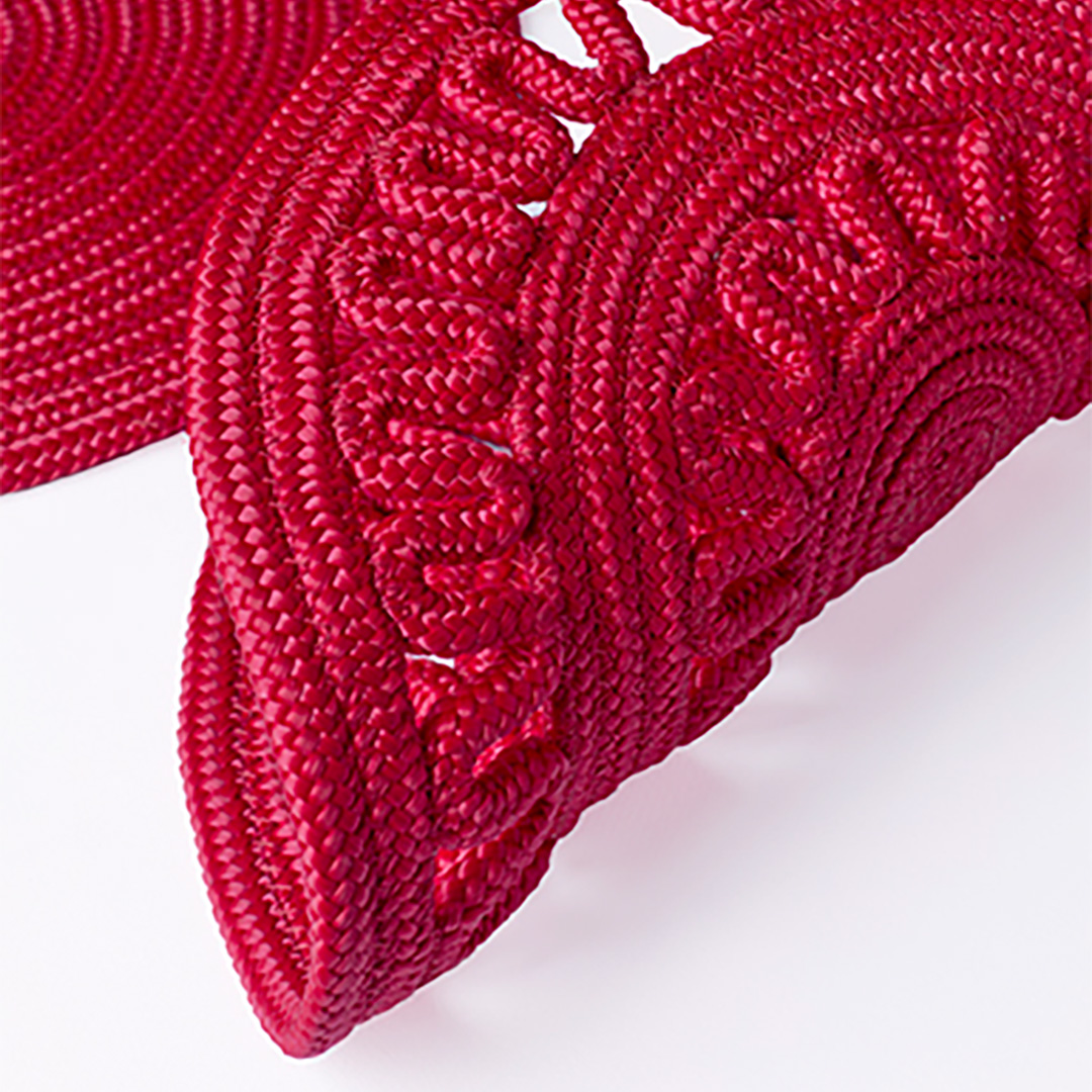 Tappeto ALYSSA PATCHWORK RED – Eleganza contemporanea e stile versatile