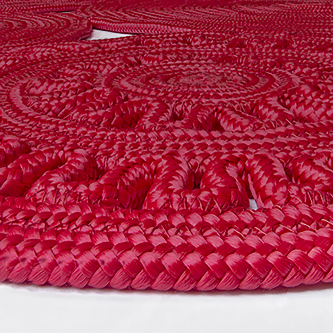 Tappeto ALYSSA PATCHWORK RED – Eleganza contemporanea e stile versatile