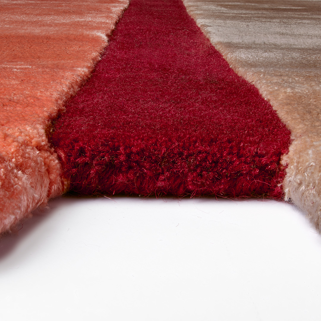 Tappeto POP ONE CAMEL – Geometria e colori per un design unico