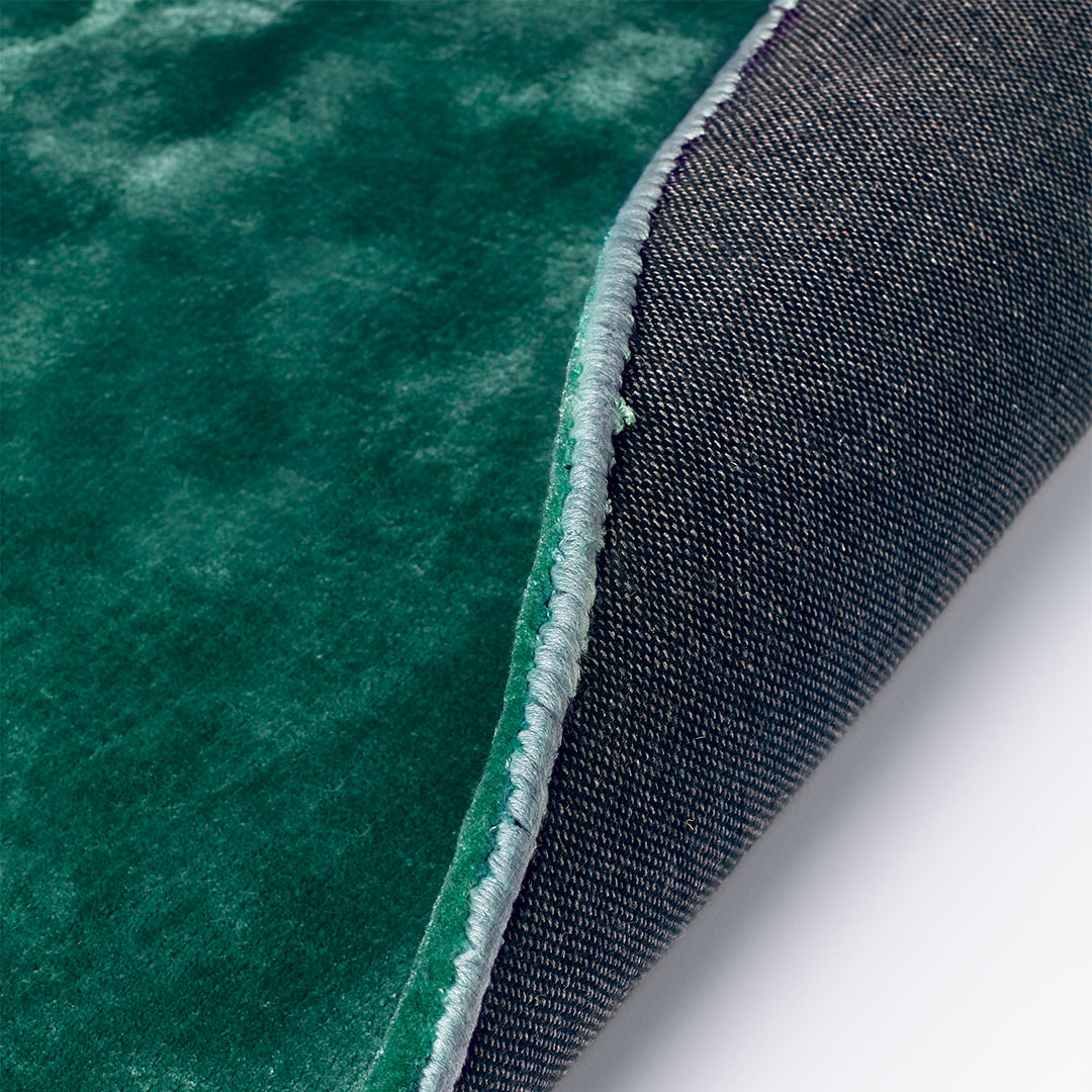 Tappeto POP ZERO GREEN – Geometria essenziale e tonalità sofisticate