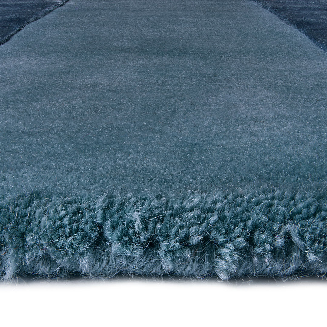 Tappeto POP ZERO BLUE/GREEN: Eleganza e Design Contemporaneo per il Tuo Salotto