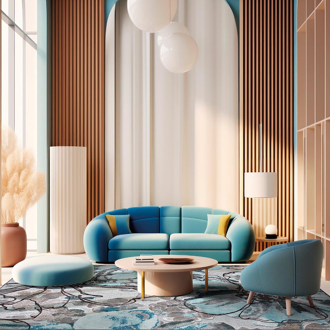 Tappeto GENOVA 38182/6949/91: Un’esplosione di fiori per il tuo soggiorno moderno