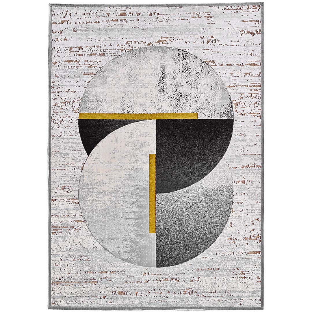 Tappeto GABRIELLE 858X/Q13: Eleganza geometrica per ambienti moderni