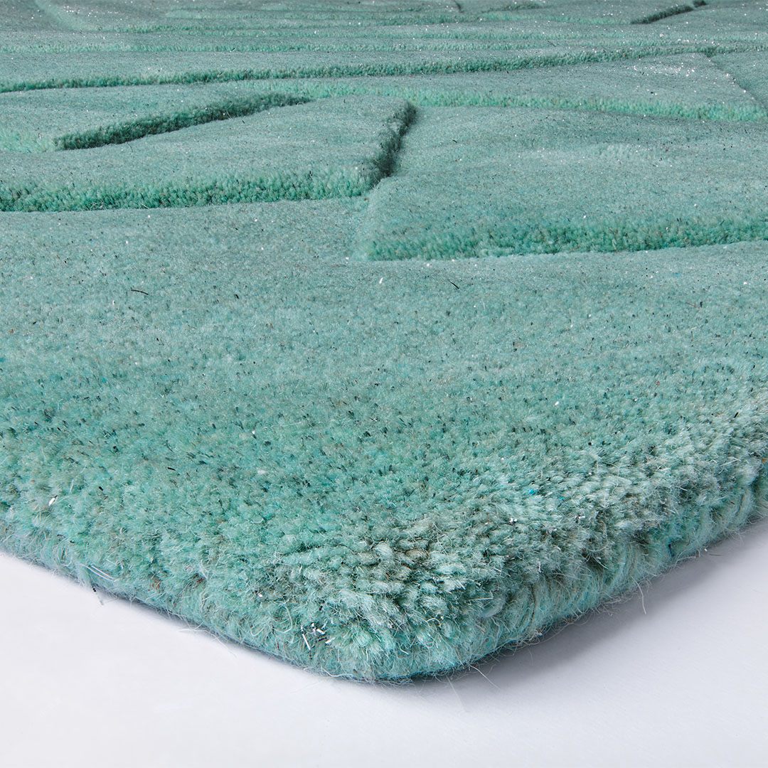 Tappeto MARRY ME AQUA – Eleganza Geometrica e Contemporanea