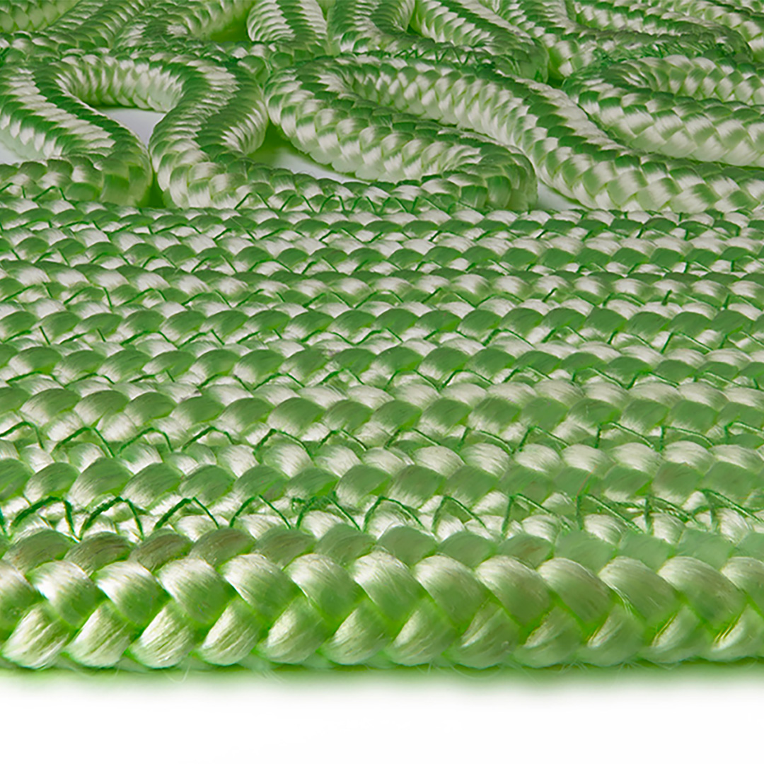 Tappeto ALYSSA TWIST LIME – Design moderno e praticità per interni ed esterni