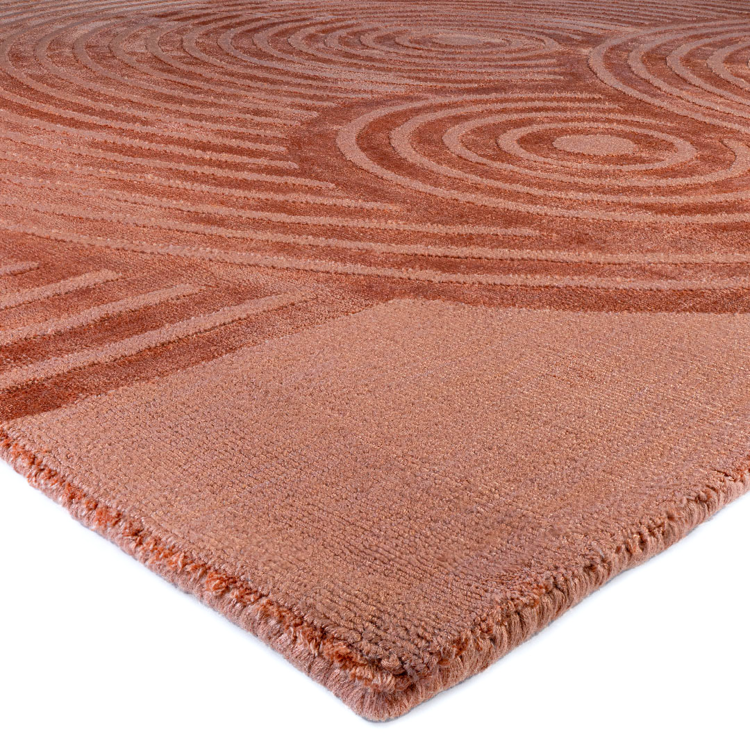 Tappeto ZEN RUST – Raffinatezza e Calore per il Tuo Soggiorno