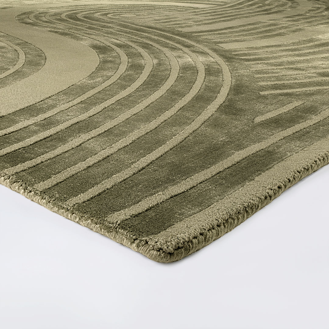 Tappeto ZEN MUSCHIO – Raffinatezza Naturale per il Tuo Spazio Moderno