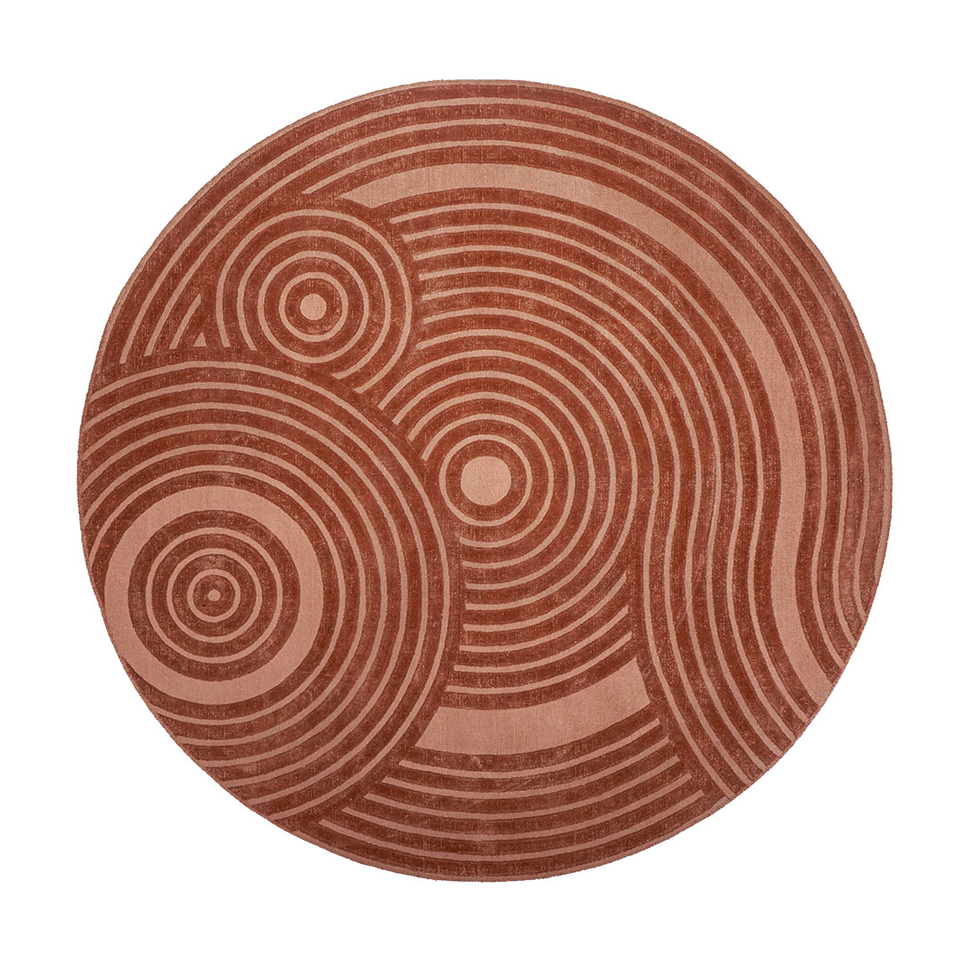 Tappeto ZEN RUST – Raffinatezza e Calore per il Tuo Soggiorno - Immagine principale