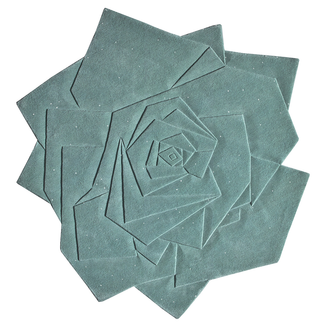 Tappeto MARRY ME AQUA – Eleganza Geometrica e Contemporanea