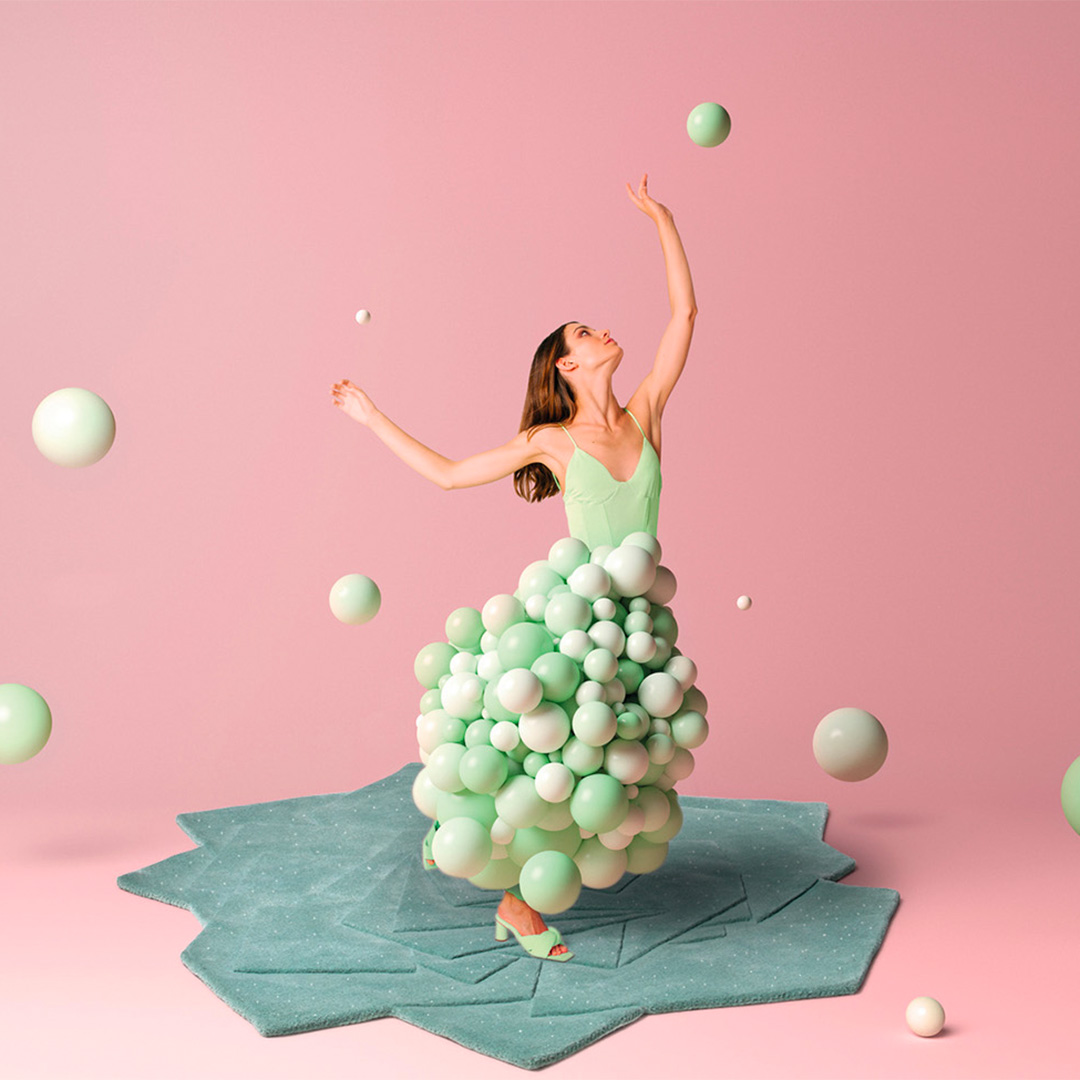 Tappeto MARRY ME AQUA – Eleganza Geometrica e Contemporanea