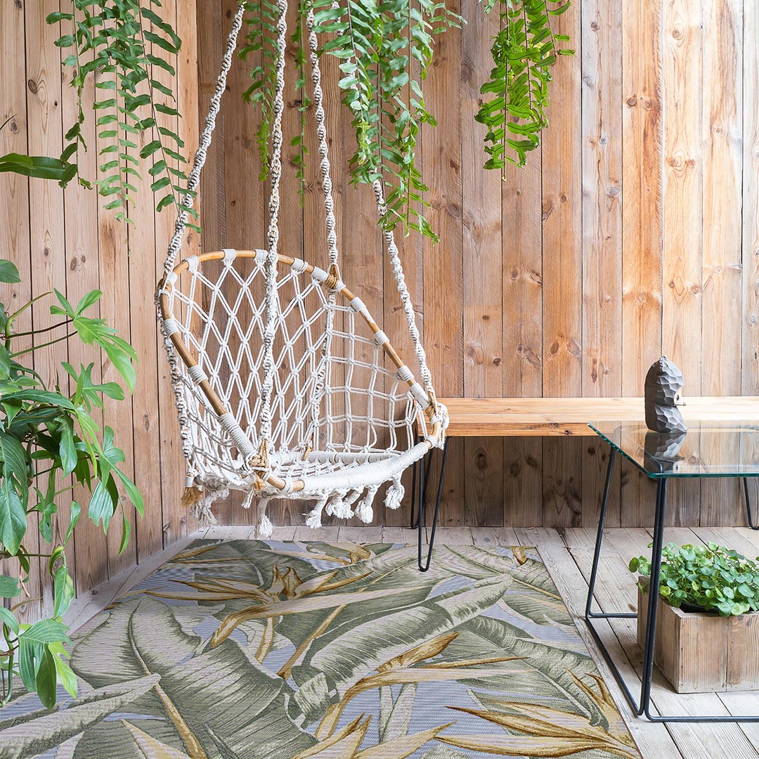 Tappeto AMAZZONIA 1044/Q04 X – Design tropicale per ambienti moderni