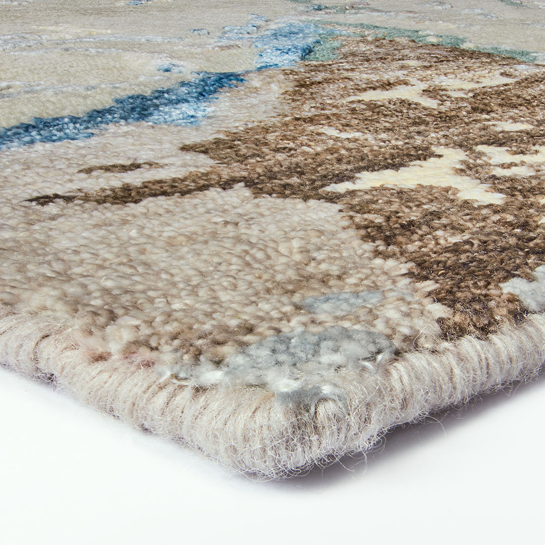 Tappeto DIVA GREY/BEIGE – L’Arte Contemporanea per il Tuo Soggiorno