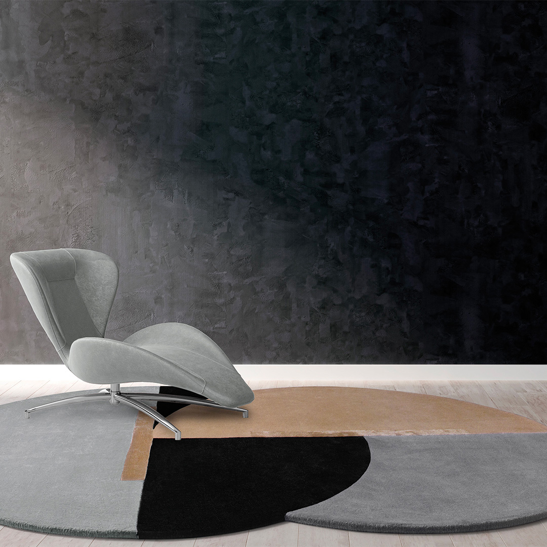 Tappeto ECLYPSE – Geometria ed Eleganza per un Salotto Moderno