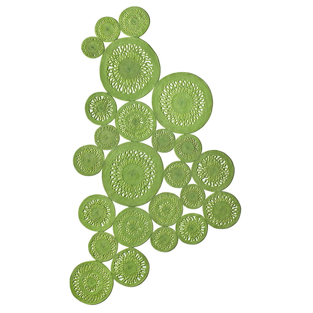 Alyssa Twist Lime – Vibrant Outdoor Rugs for Modern Living