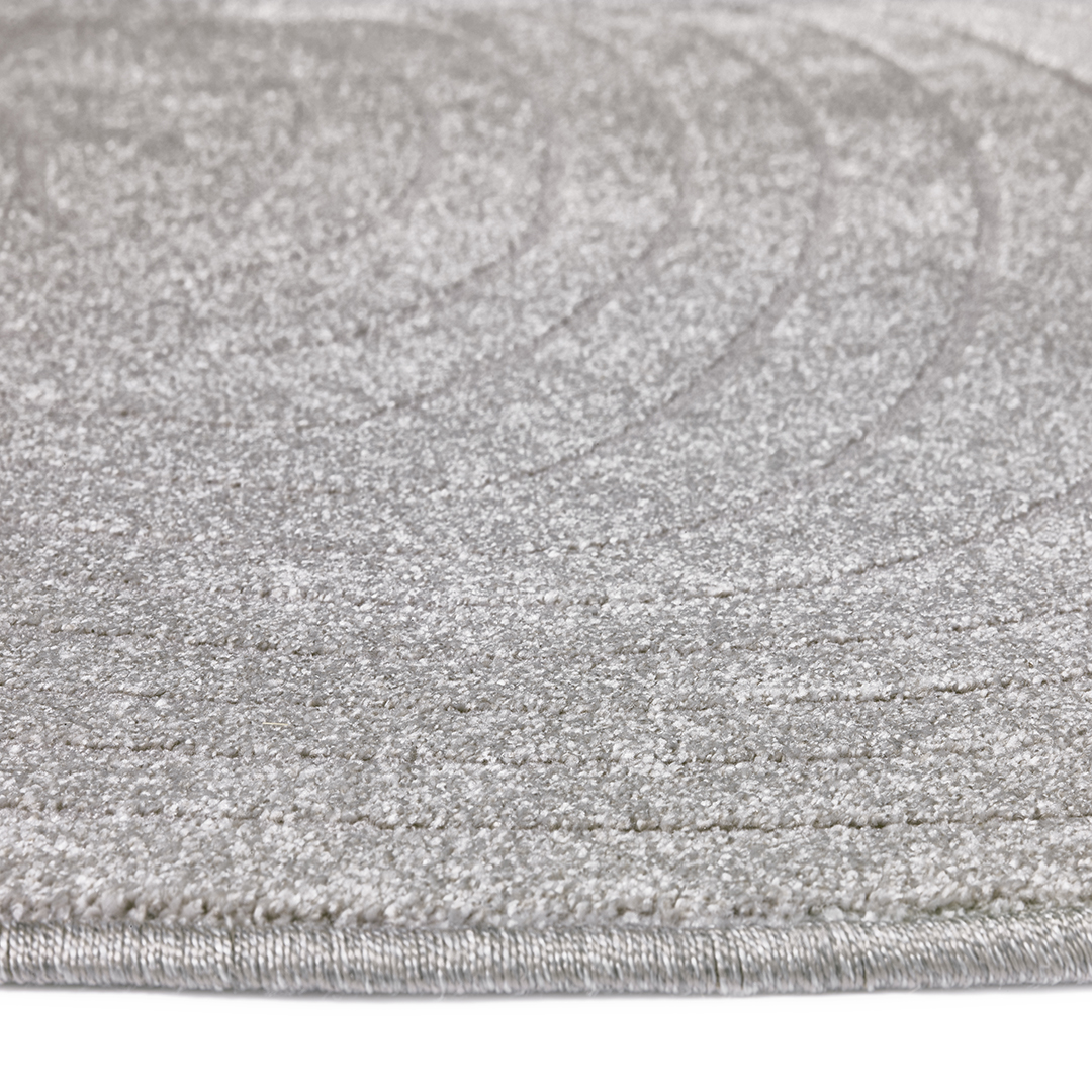 Tappeto CORTINA STONE GREY: Raffinatezza Organica per Camera da Letto e Salotto Moderno