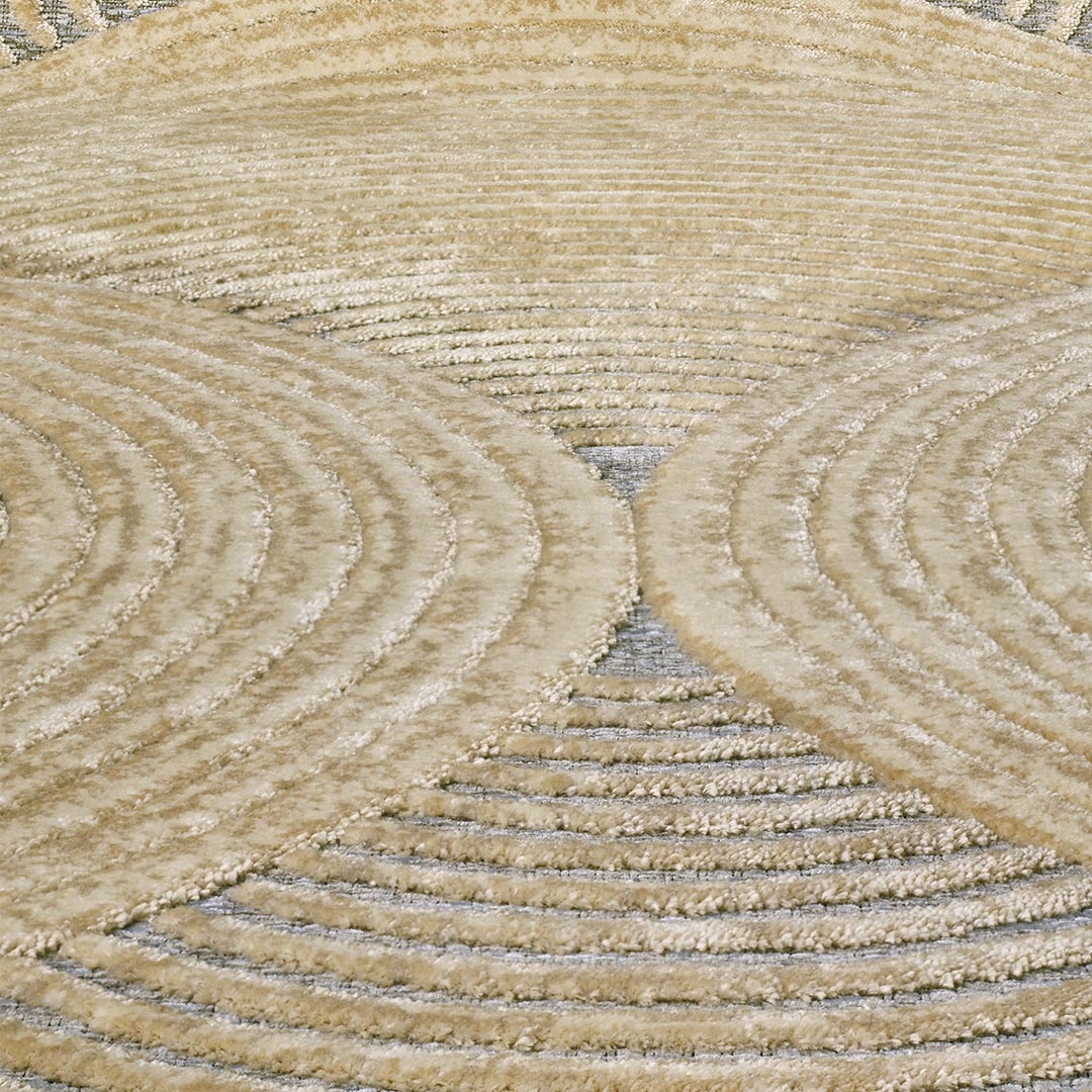 Tappeto GABRIELLE 794J/Q41: L’eleganza dei cerchi in rilievo