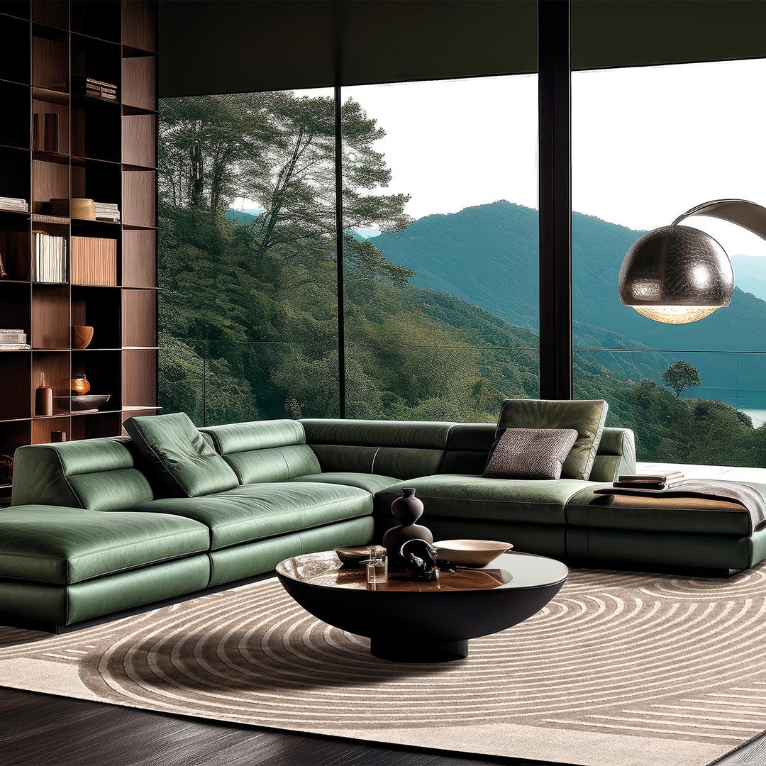 Tappeto ZEN MARRON GLACÈ – Eleganza Sofisticata per Ambienti Moderni