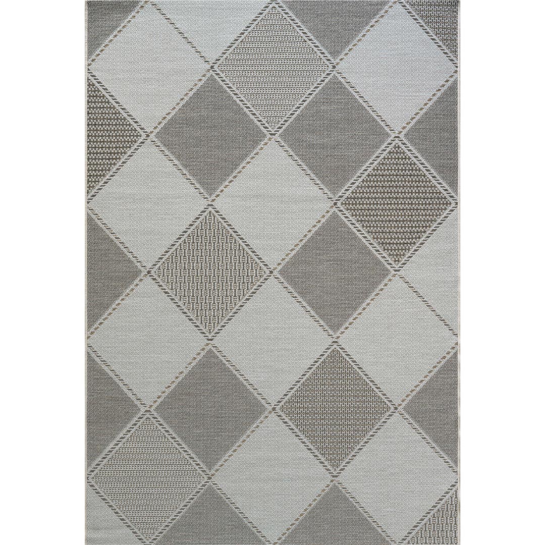 Tappeto BRIGHTON 57 TAUPE: Eleganza Versatile per Interni ed Esterni