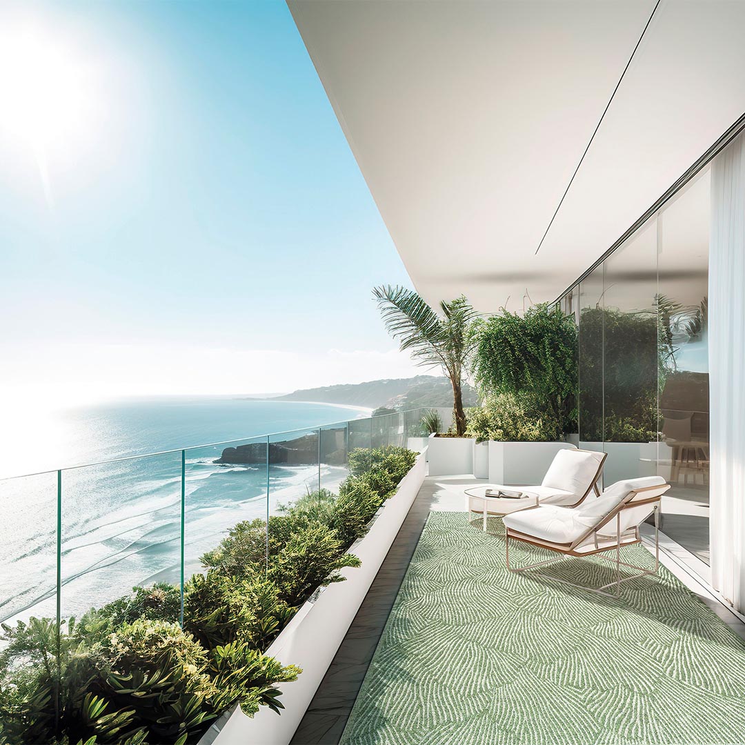 Tappeto AURORA 85014/4001/96: Eleganza e Sostenibilità per Interni ed Esterni