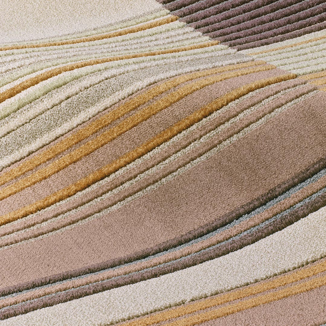 Tappeto VITTORIA 9780006/6111 – Un Mix di Colori e Sostenibilità