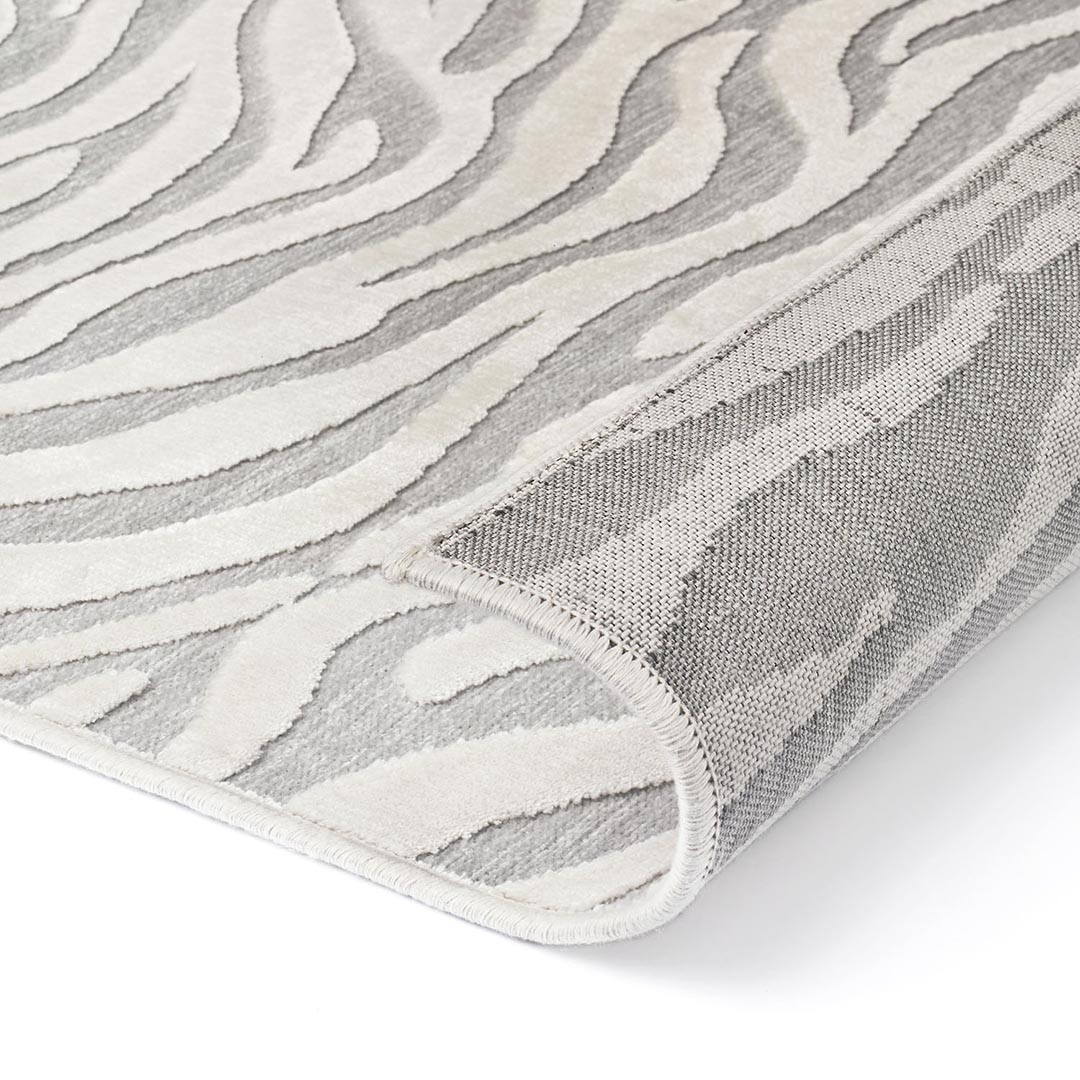 Tappeto GENOVA 38479/6969/91: eleganza ondulata per un ambiente moderno