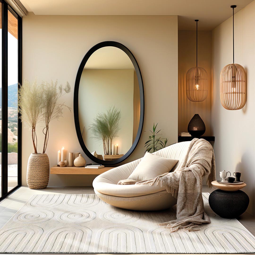 Tappeto SOLEIL PORCELLANA: Eleganza e Design per la Tua Casa