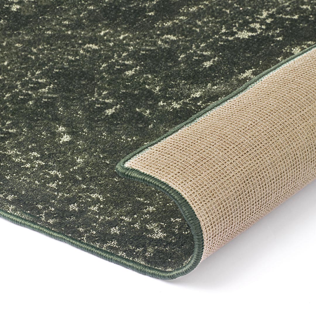 Tappeto VELLUTO VERDE BOSCO: Eleganza Naturale per la Tua Casa