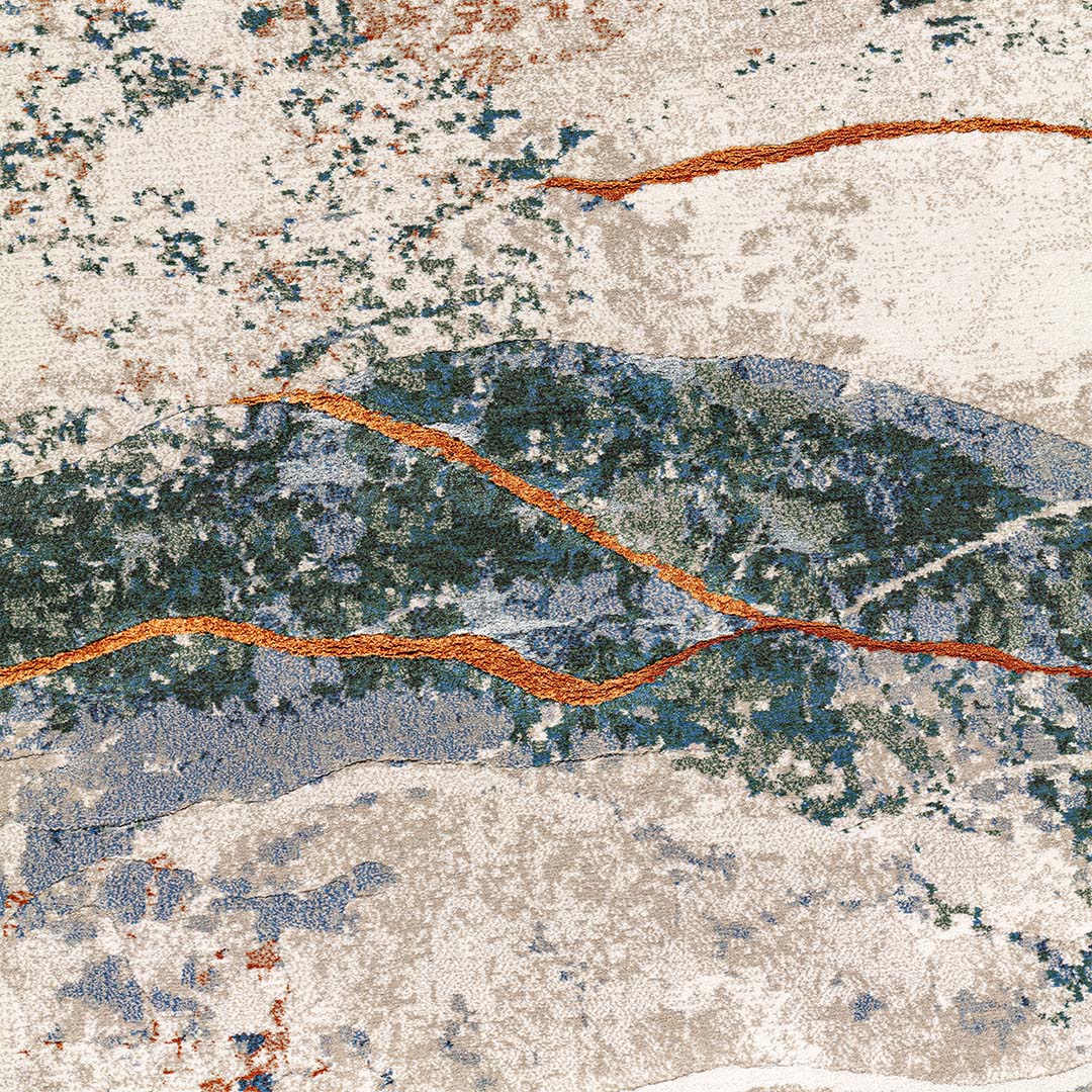 Tappeto LAGUNA 83030/9262 – Movimento e colore per interni di stile