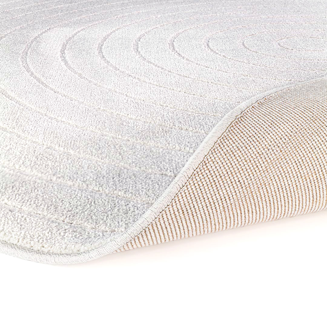 Tappeto CORTINA SFERA IVORY – Eleganza rotonda per ambienti luminosi