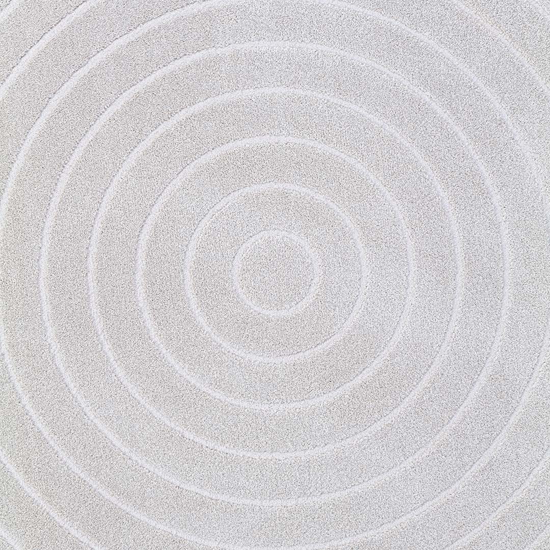 Tappeto CORTINA SFERA IVORY – Eleganza rotonda per ambienti luminosi