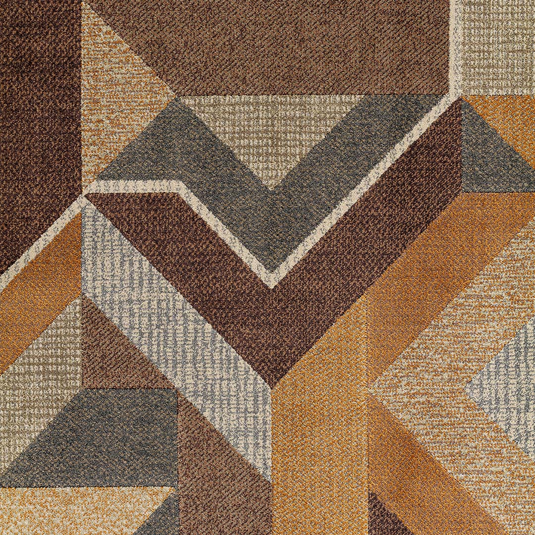 Tappeto VITTORIA 978023/2111 – Geometrie calde per ambienti sofisticati