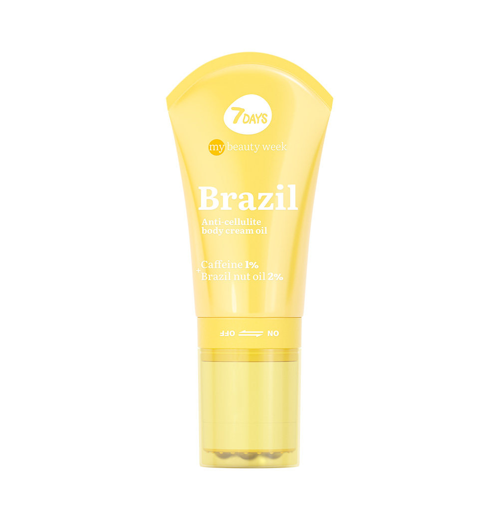 Brazil Anti-Cellulite Body Cream Oil 130ml