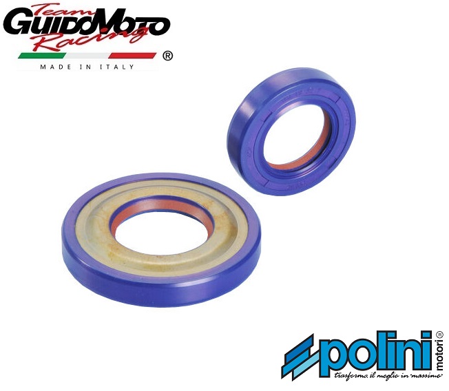 PARAOLI POLINI PTFE ALBERO MOTORE Ø 19 VESPA 50 125 PRIMAVERA ET3 MOTOCARRI APE 50 PIAGGIO 285.0005